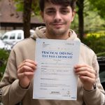 Student passed with driving instructor